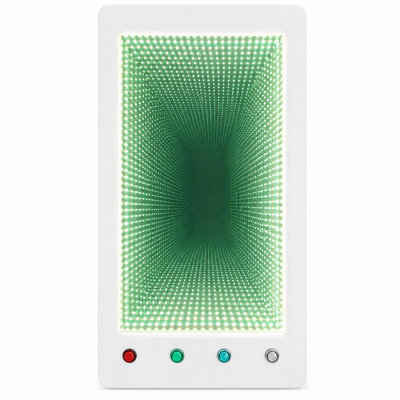 Interactive RGB Infinity Mirror Panel