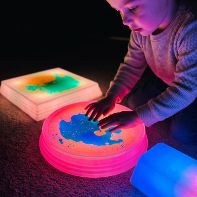 LED Sensory Trail Sets – Liquid Stepping Stones & Balance Beams