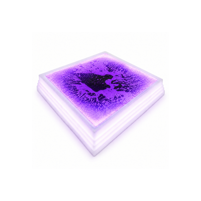 Square LED Liquid Sensory Stepping Stone